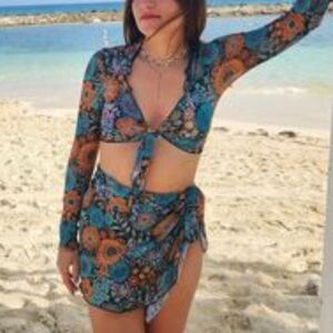 2 piece swim cover up